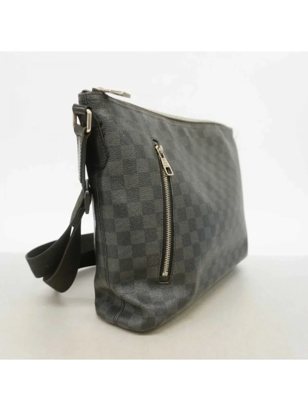 Louis Vuitton Shoulder Bag Damier Graphite Mick MM Black Gray